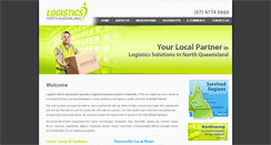 Desktop Screenshot of logisticsnq.com.au